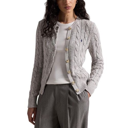 Polo Ralph Lauren Cable-Knit Ragg Cotton Cardigan